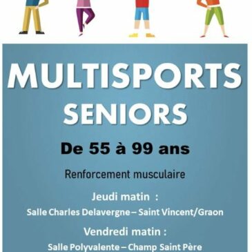 Multisports seniors septembre 2024