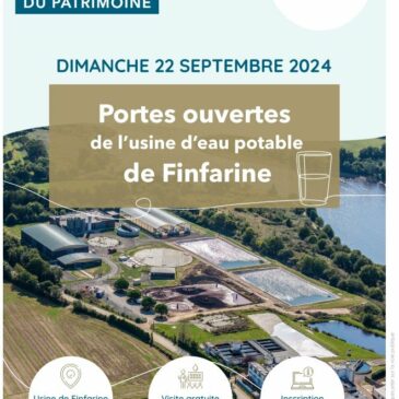 Journée du Patrimoine 2024 à l’usine d’eau potable de Poiroux