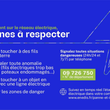 ENEDIS Consignes à respecter