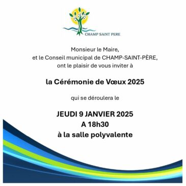 Cérémonie des Vœux 2025